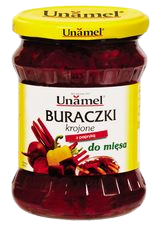 BURACZKI do mięsa z papryką krojone, 460 g