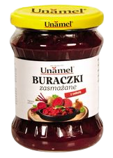 BURACZKI zasmażane z cebulą, 460 g