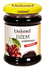 DŻEM wiśniowy wysokosłodzony, 300 g
