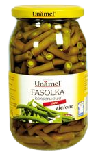 FASOLKA konserwowa zielona cięta, 840 g
