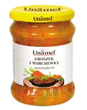 GROSZEK Z MARCHEWKĄ zasmażane, 460 g