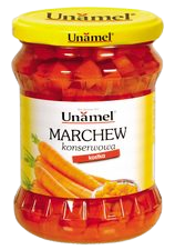 MARCHEW konserwowa kostka, 440 g