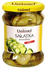 SAŁATKA szwedzka plastry, 460 g