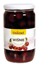 WIŚNIE drążone, 800 g